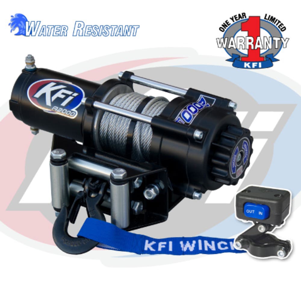 KFI 2000 lbs ATV Winch