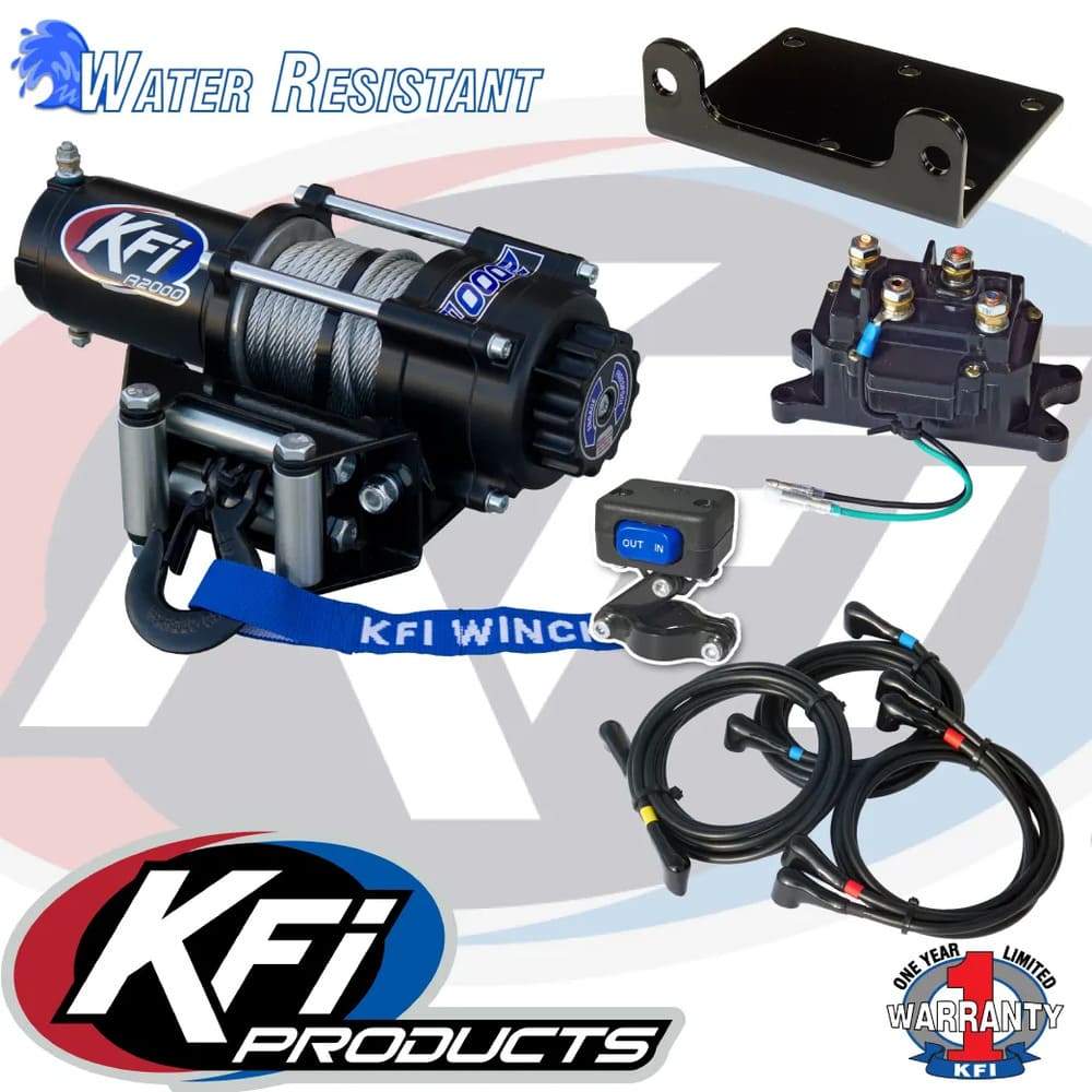 KFI 2000 lbs ATV Winch