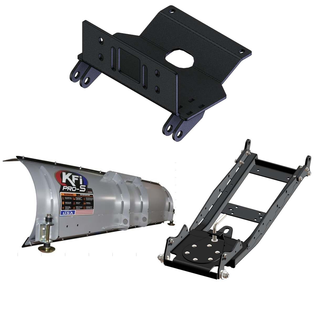 KFI '21-'22 Kioti K9 UTV Snow Plow Kit - 105854