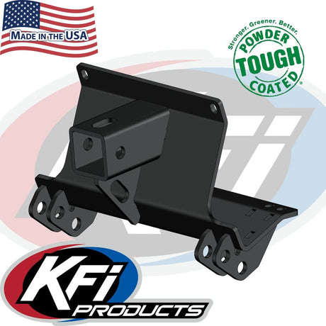 KFI '21-'25 Polaris Ranger Crew XP 1000 Highlifter Front Lower Plow Mount & 2" Receiver
