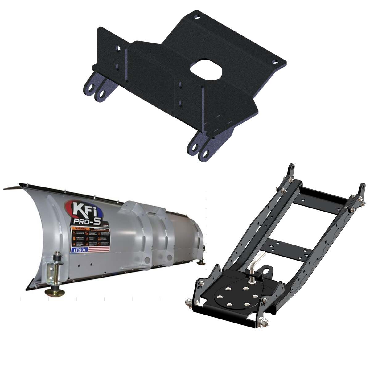 KFI '23-'26 Kioti K9 UTV Snow Plow Kit - 106595