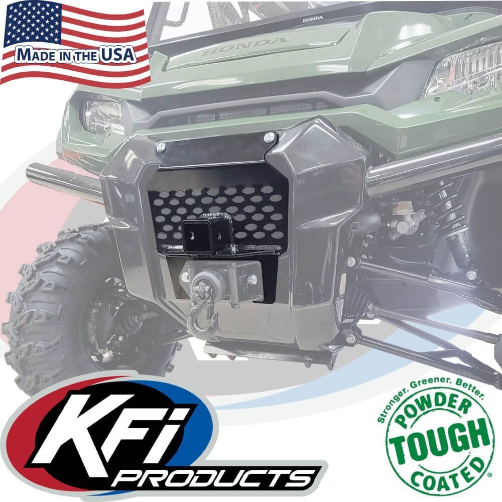 KFI '22-'25 Honda Pioneer 1000 Front Upper 2" Receiver Hitch