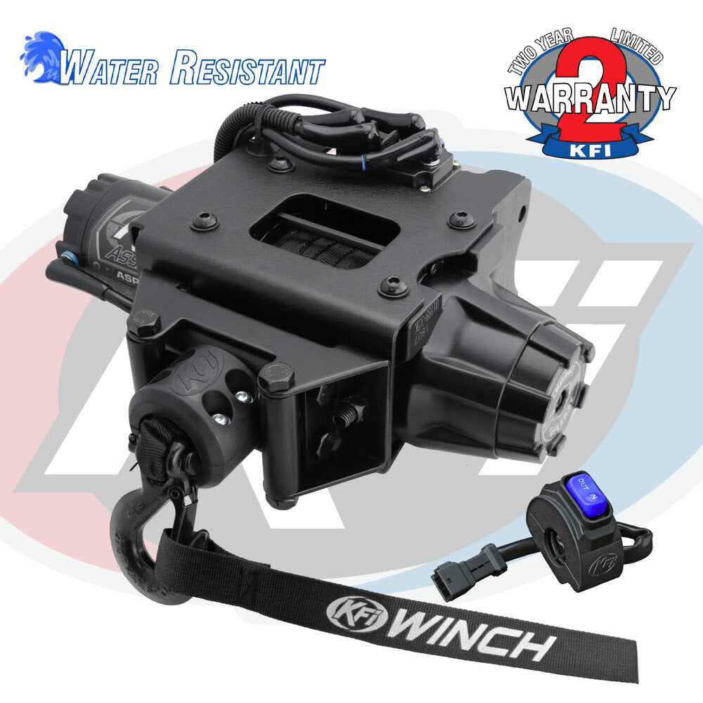 Kenny ③ KFI Polaris 3500lbs Assault Plug-N-Play Winch