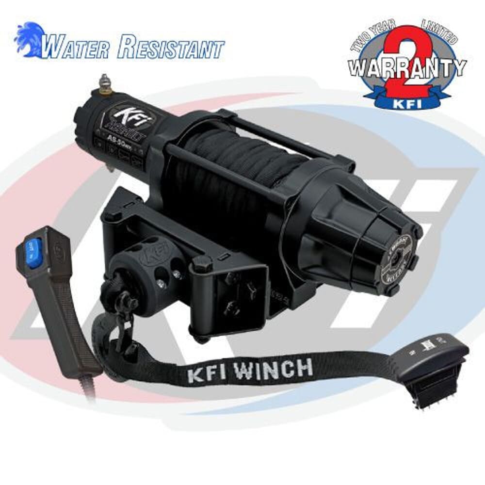 KFI Polaris Complete Snow Plow /Winch Combo