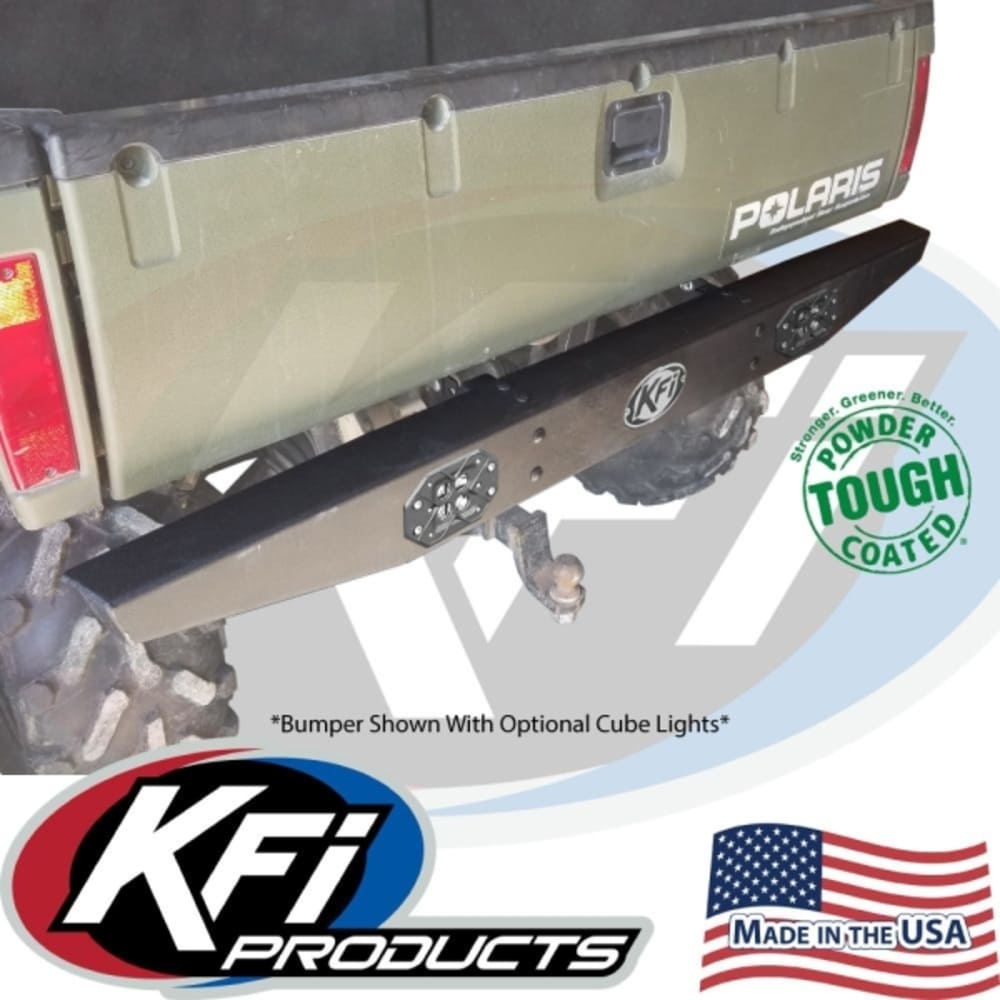 KFI Polaris Full-Size Ranger/ Bobcat Rear Formed Bumper