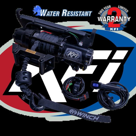 KFI Polaris Ranger XP 1000 5000lbs UTV Assault Plug N Play Winch