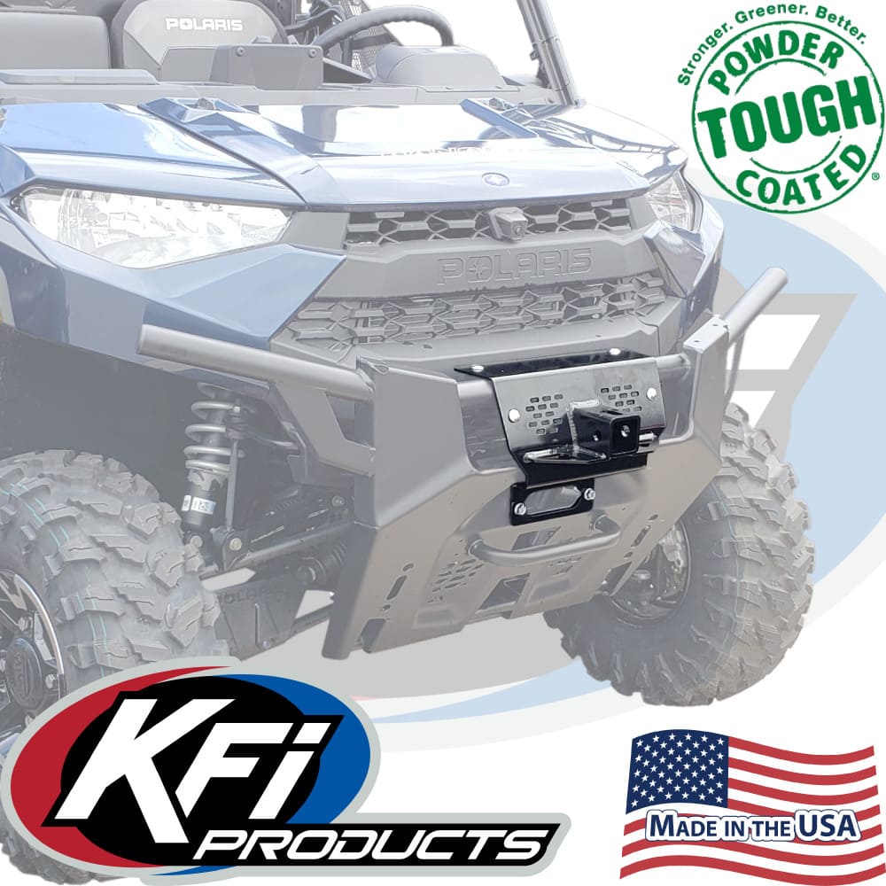 KFI Polaris Ranger XP 1000 Front Upper 2 Inch Receiver Hitch