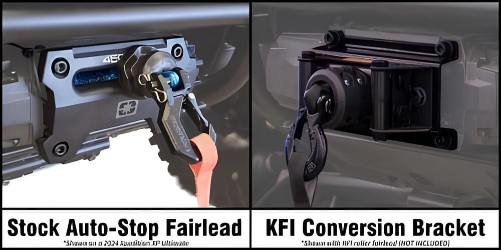 KFI Polaris Xpedition Roller Fairlead Conversion