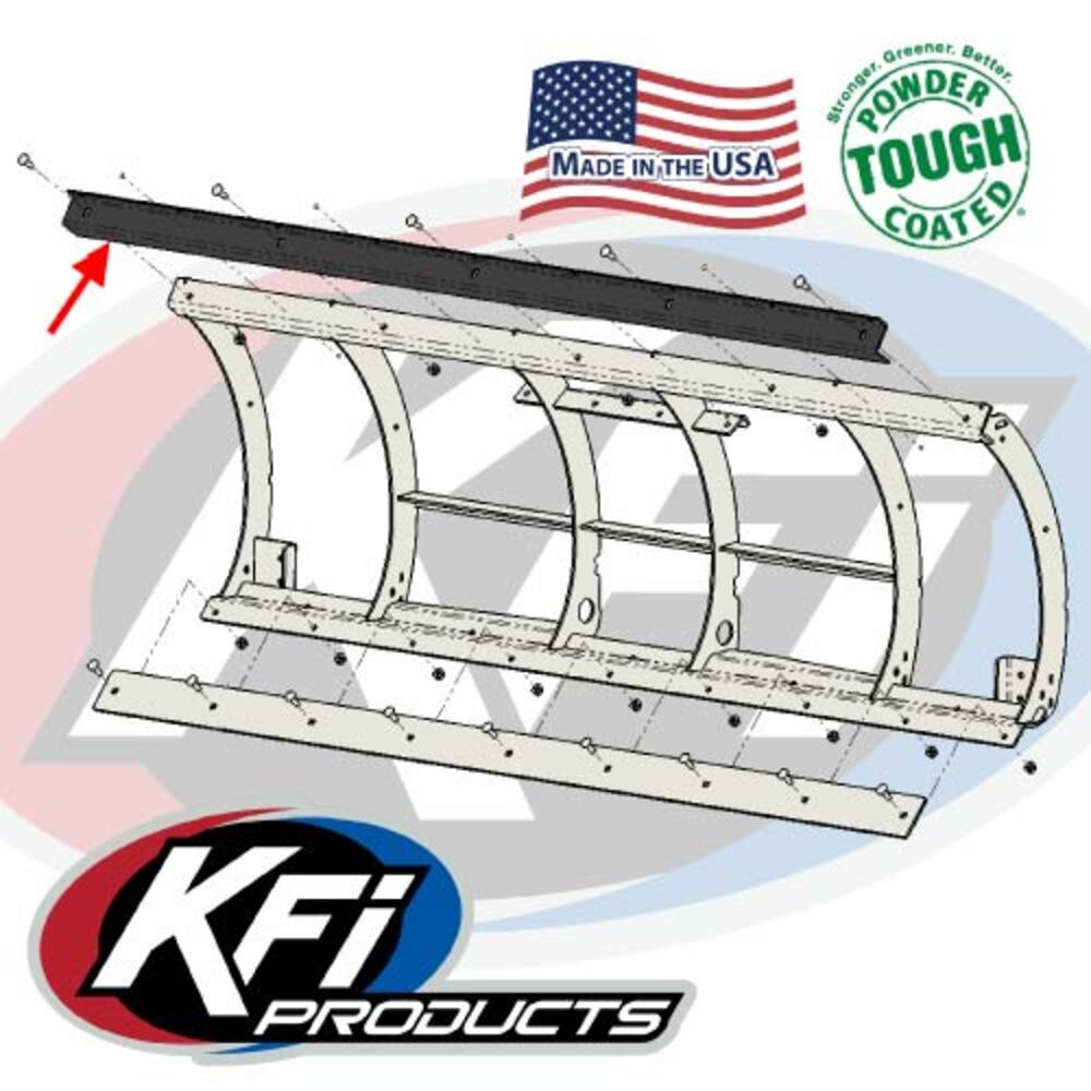 KFI Replacement Pro-Poly Plow Blade Top Hold Down Bar