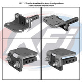 KFI Tiger Tail 1-1/4” Receiver Adjustable Mount