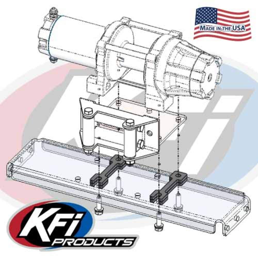 KFI Winch Spacer Kit