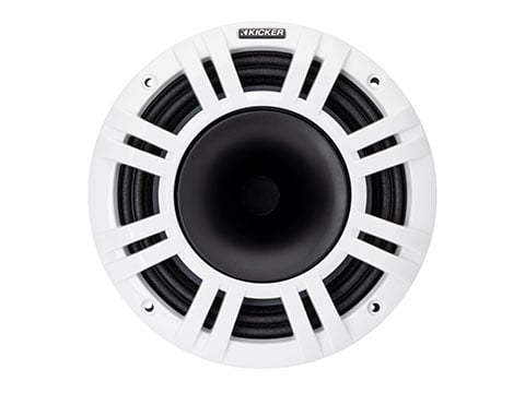Kicker KMXL 8" 4Ω LED HLCD Coaxial Speakers - Pair