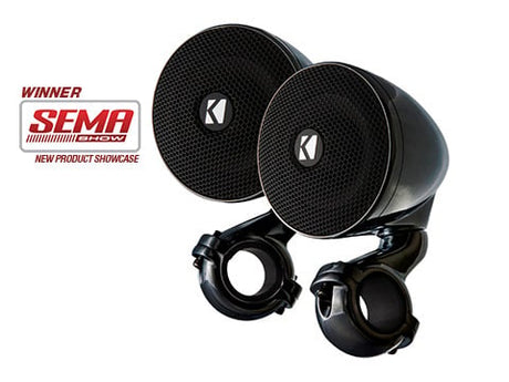 Kicker PSM 3" 4Ω Gloss Black Enclosed Speaker Pair