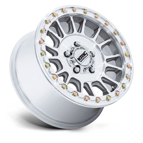 KMC Impact UTV Beadlock Wheels - Machined