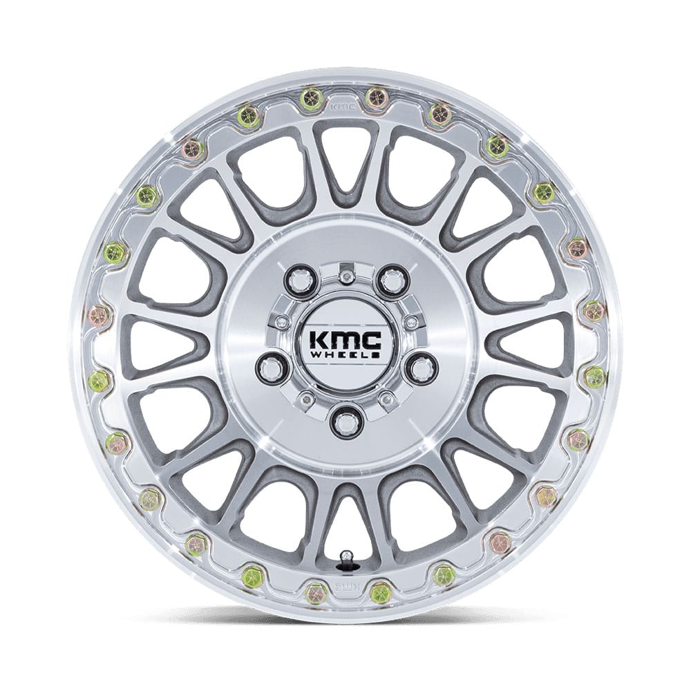 KMC Impact UTV Beadlock Wheels - Machined