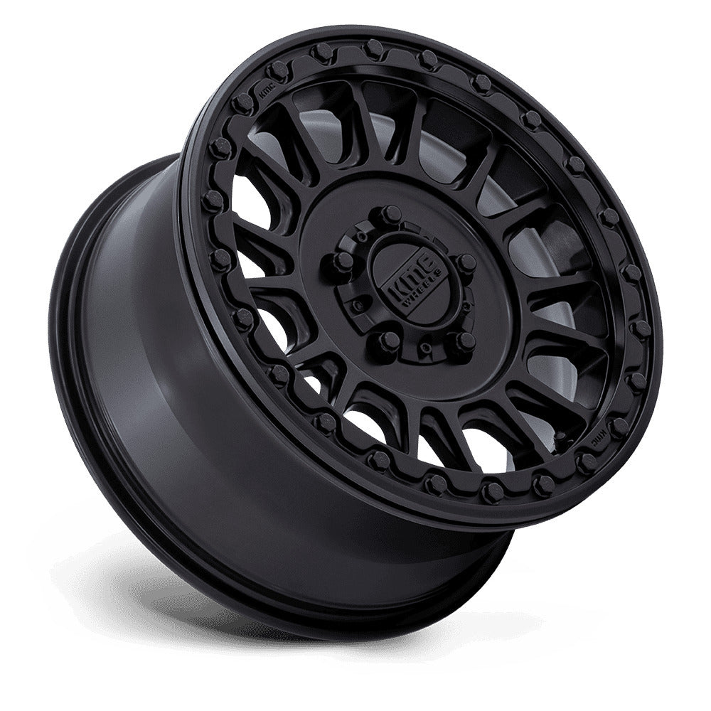 KMC Impact UTV Beadlock Wheels - Satin Black