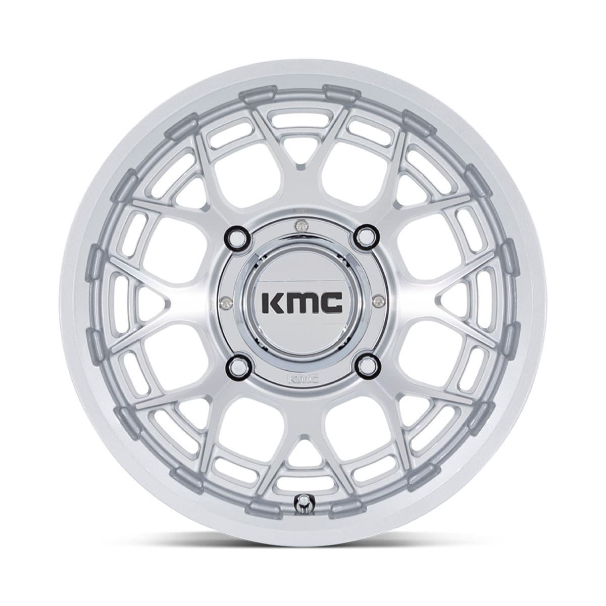 KMC KS139 Technic UTV Wheel - Silver Machined