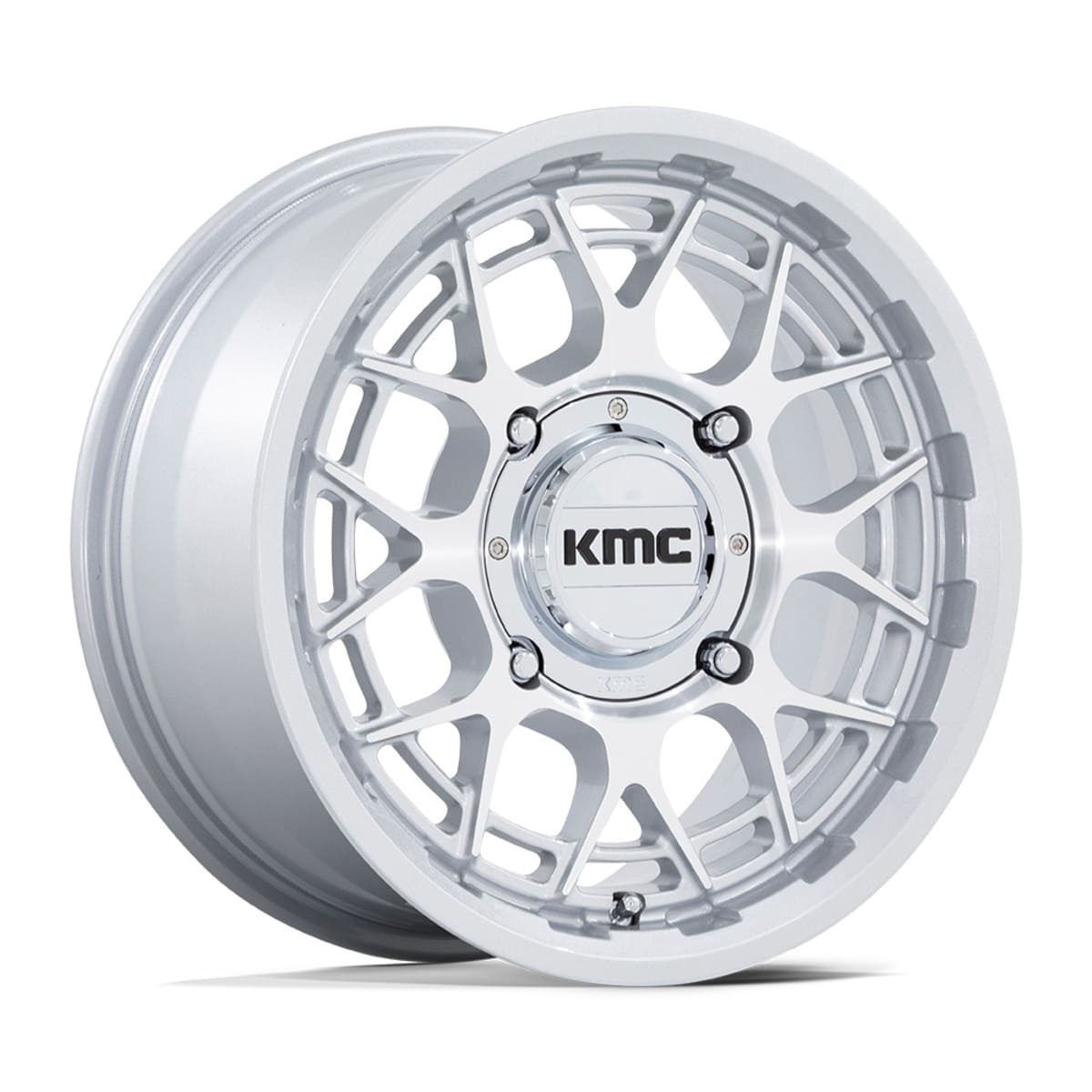 KMC KS139 Technic UTV Wheel - Silver Machined