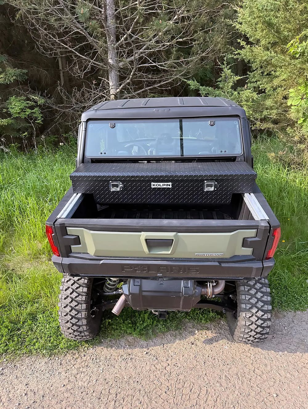 Kolpin Polaris Ranger Mid-Size/Crossover UTV Aluminum Bed Box