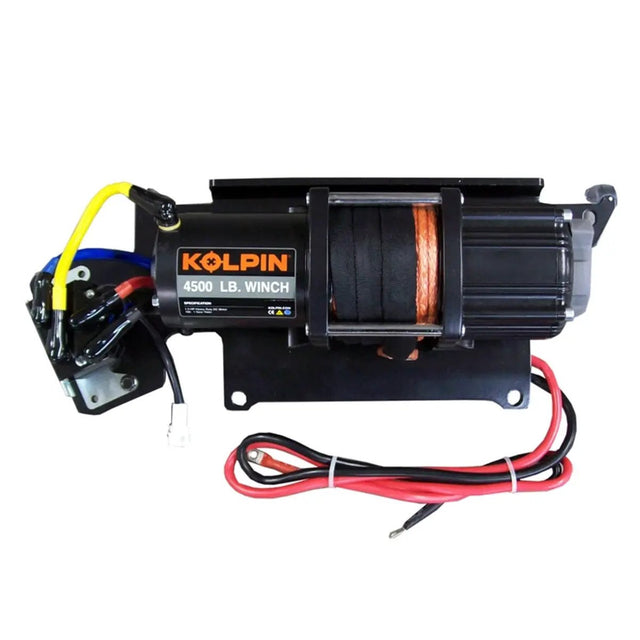 Kolpin Polaris Ranger Quick-Mount Winch 4500 lb Synthetic Rope