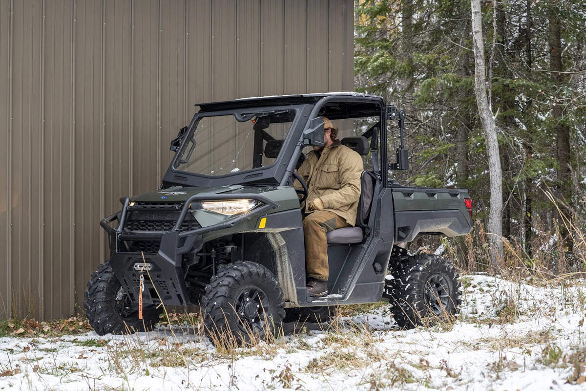 Kolpin Polaris Ranger Quick-Mount Winch 4500 lb Synthetic Rope