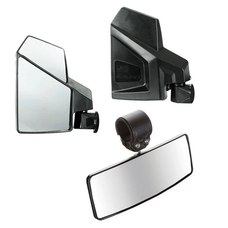 Kolpin UTV Side & Rear View Mirror Combo Kit