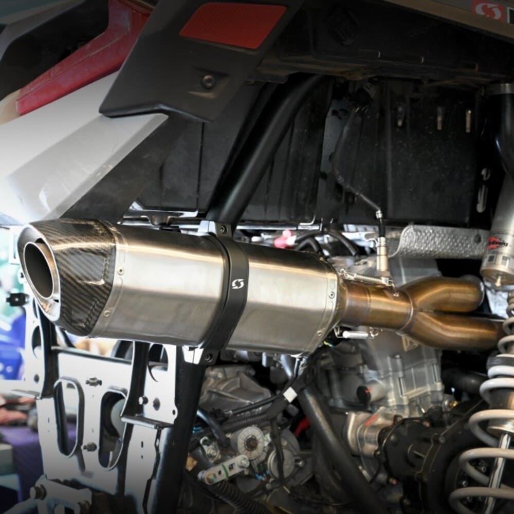 KraftWerks '14-'23 Polaris RZR XP 1000 Extreme RR Exhaust System