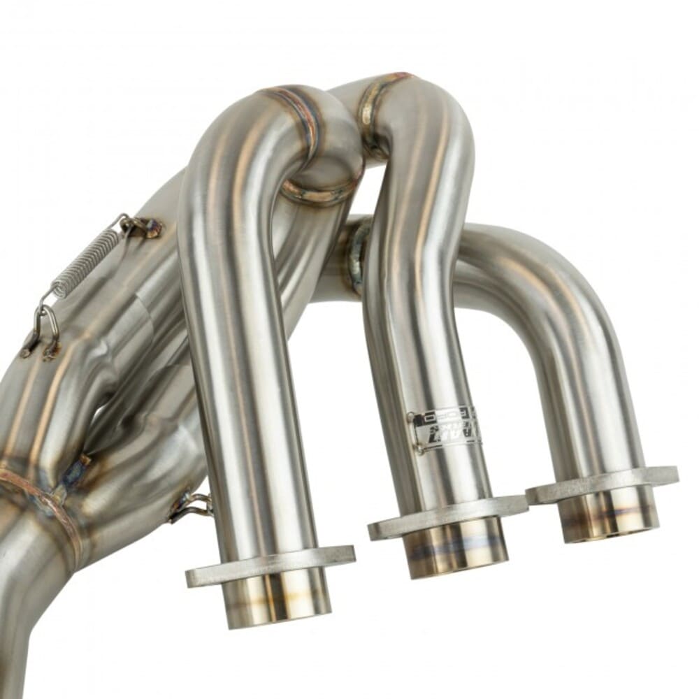 KraftWerks '16-'24 Yamaha YXZ 1000R Extreme RR Exhaust System - 3 to 1 Merge Collector
