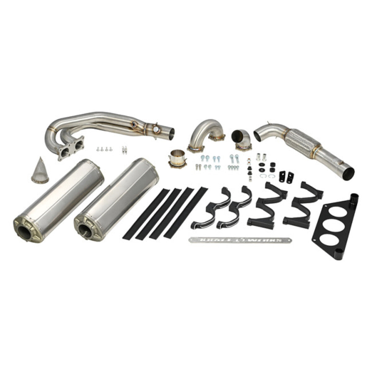 KraftWerks '20-'24 Kawasaki KRX Full Exhaust Dual Muffler