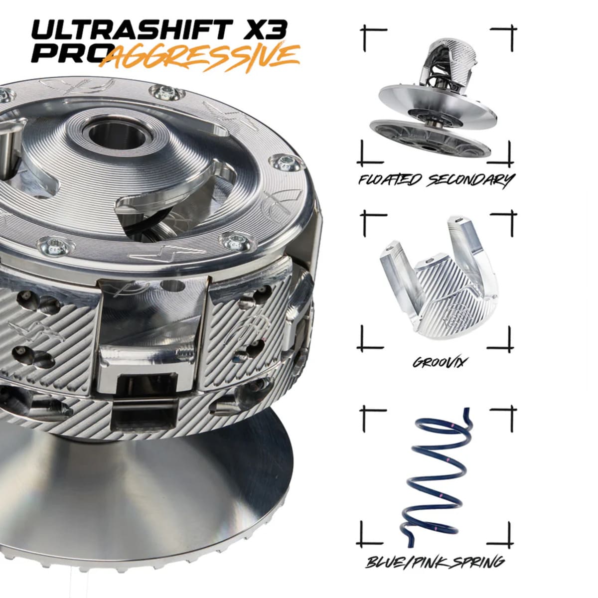KWI Clutching Can-Am Maverick X3 Ultra Shift