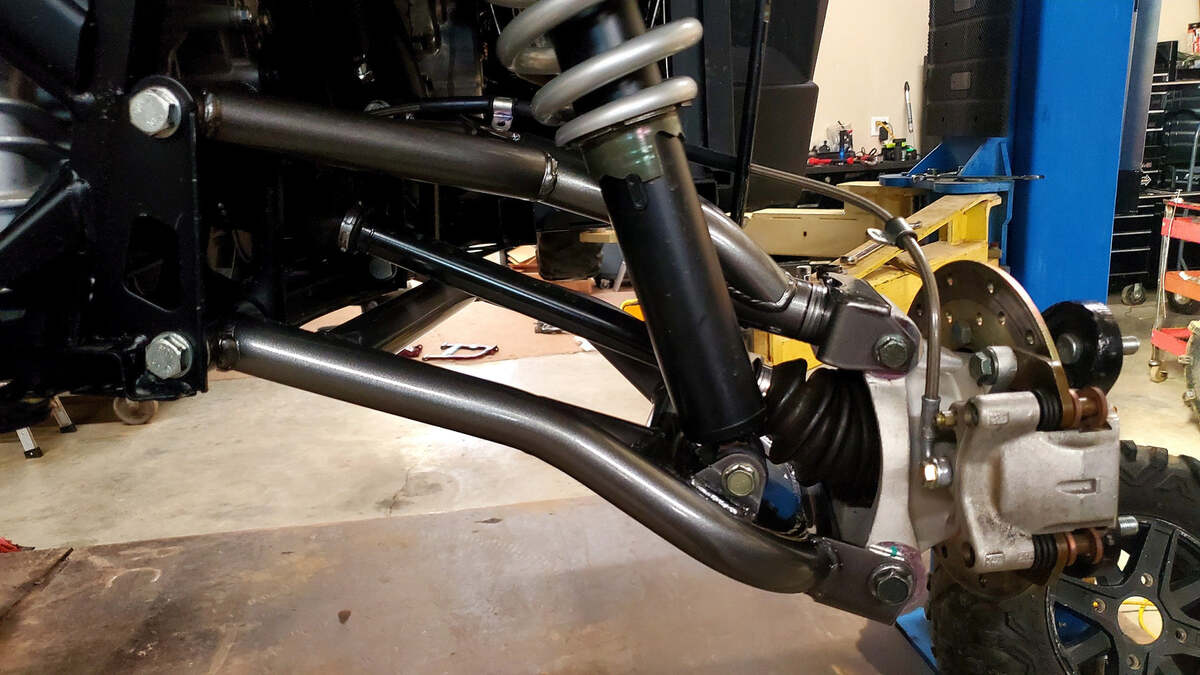 L&W Fab 1.5" Offset Rear Ranger A-Arms with Adjustable Uppers