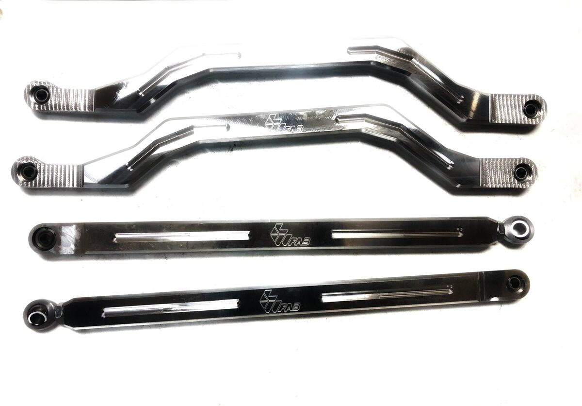 L&W Fab Polaris RZR 1000/Turbo/RS1 Heim Radius Rods - 12mm