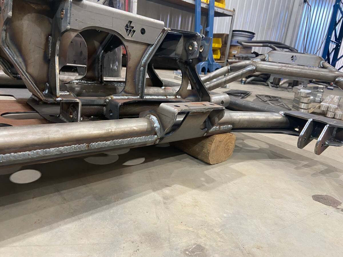 L&W Fab Polaris RZR Pro XP Chassis Lower Kit