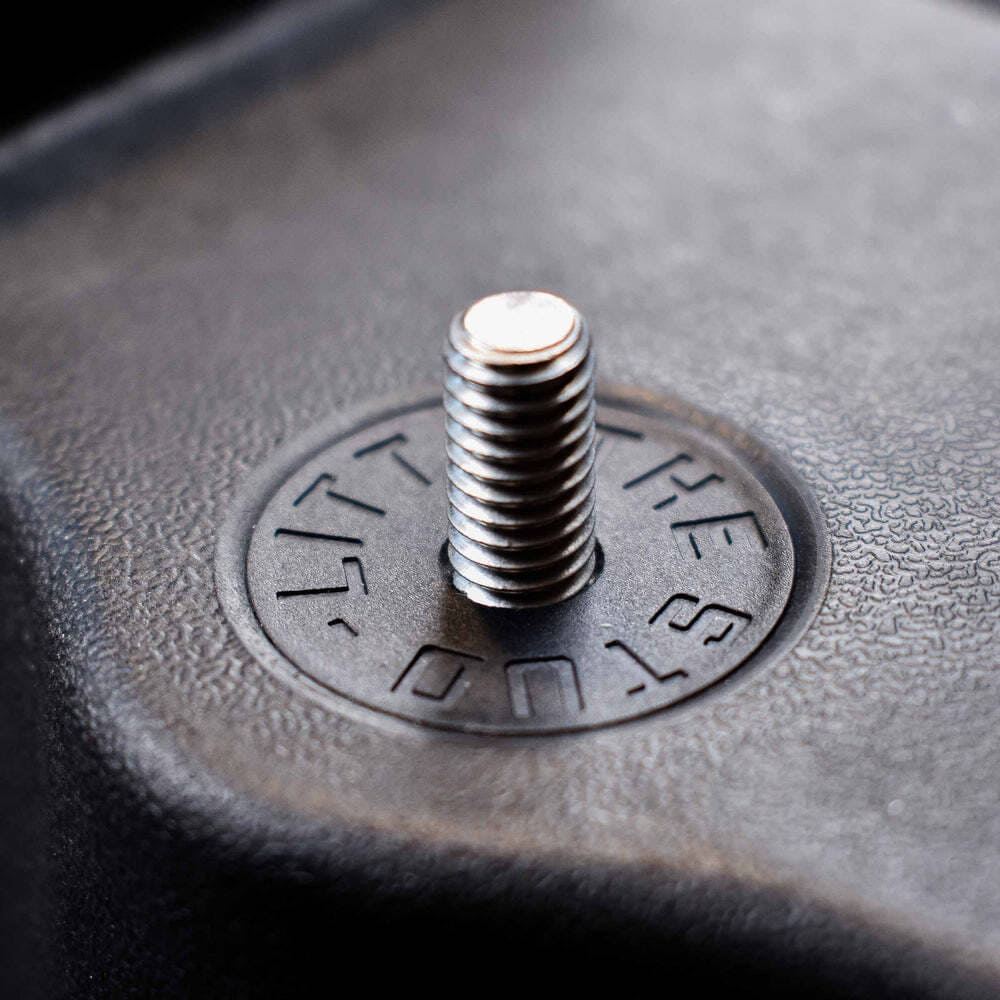 Litt Industries Polaris RZR XP Stud Solid Mount Lock N Ride Tie Down Anchor System - 2 Pack