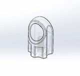 Litt Industries Stud Lock N Rides Billet Six Shooter Knob