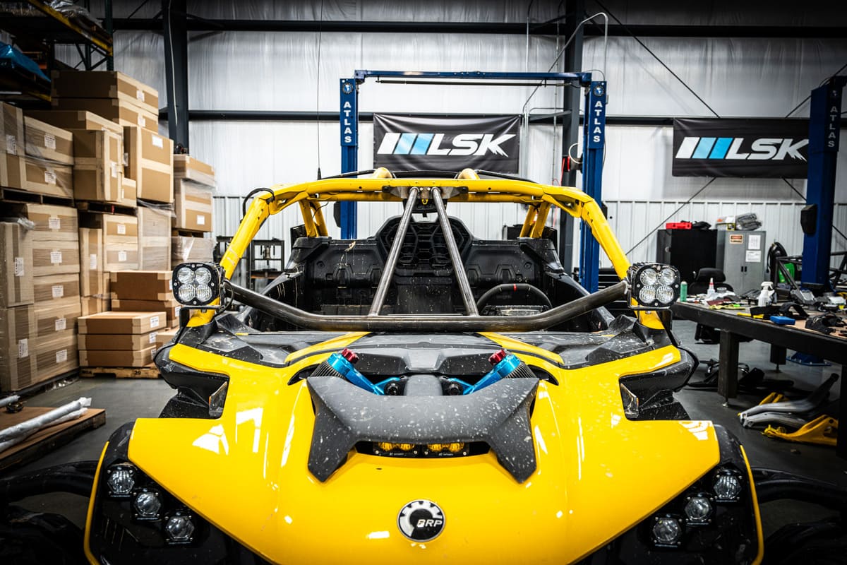 LSK Can-Am Maverick R Factory Intrusion Bars