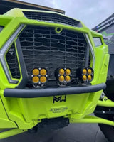 M Whips 3" 40W 3400L Amber Spot Light - Pair 