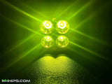 M Whips 3" 40W 3400L Single Amber Spot Light