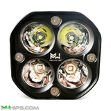 M Whips 3" 40w 3400L White Spot Light
