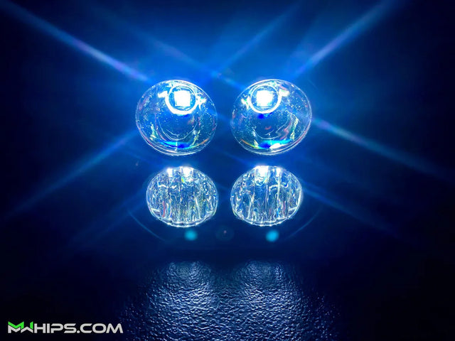 M Whips 3" White Spot/Flood Combo Light - Pair