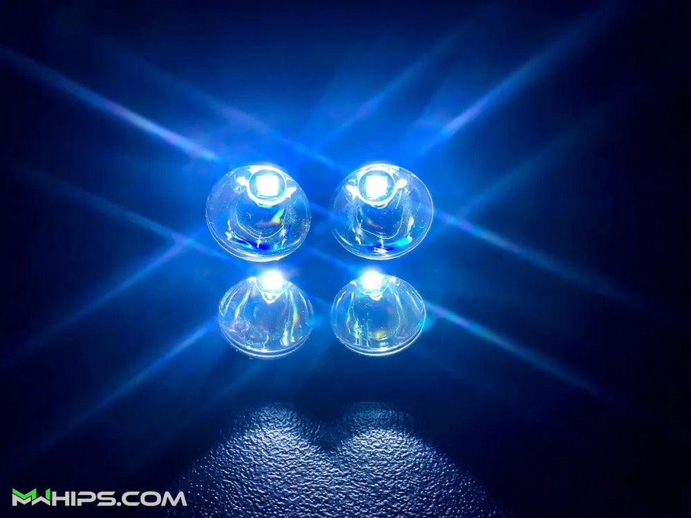 M Whips 3" White Spot Light - Pair