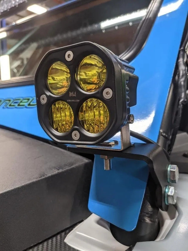 M Whips 3" Yellow Spot/Flood Combo Light - Single