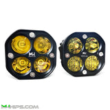 M Whips 3" Yellow Spot/Flood Combo Light - Single