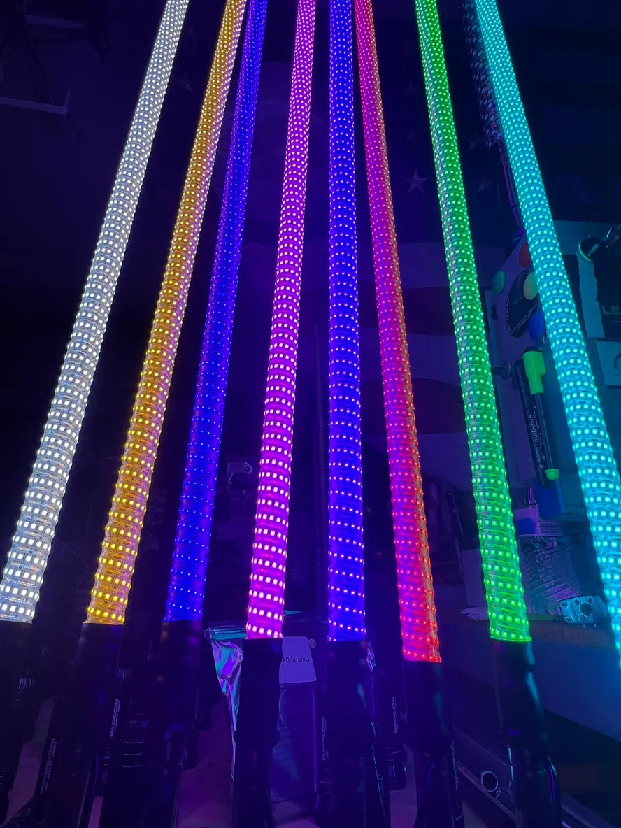 M Whips 4ft Single Color X Series Camp Locator Kit