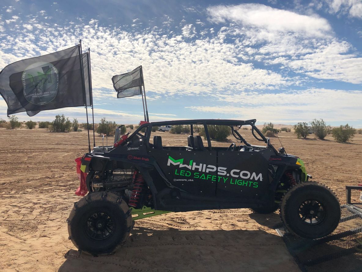 M Whips 6ft Extra Strength Rod Day Whip - Pair