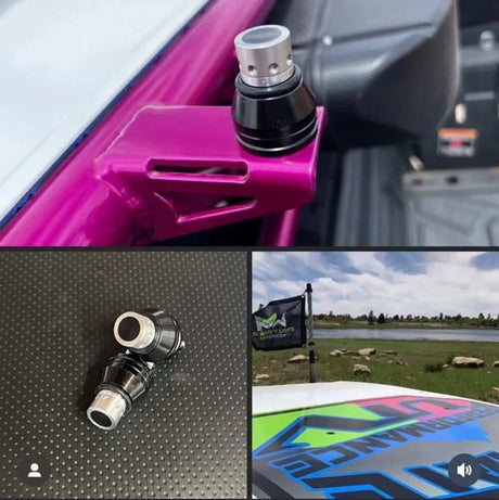 M Whips Ball Bearing Quick Disconnect Base