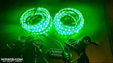 M Whips Bluetooth Controlled Underglow Camp Lighting
