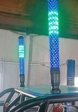 M Whips Color Changing Donkey Whip - Pair