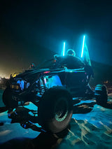 M Whips Color Changing RGB LED Whip & Rock Combo Kit