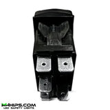 M Whips Dual Blue LED 5 Pin Dome Lights Rocker Switch - 20A/12V